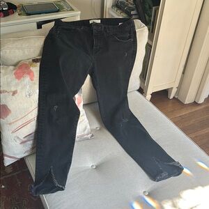 Moussy Black Skinny Jeans Sleek Fit Premium Denim